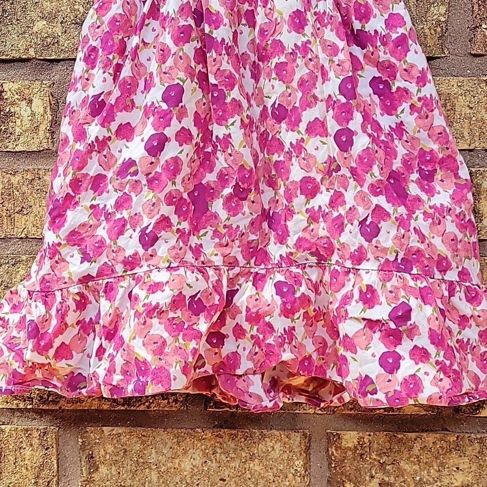 Baby Gap Floral Pink Kids Dress SIZE 2T - Picture 5 of 7